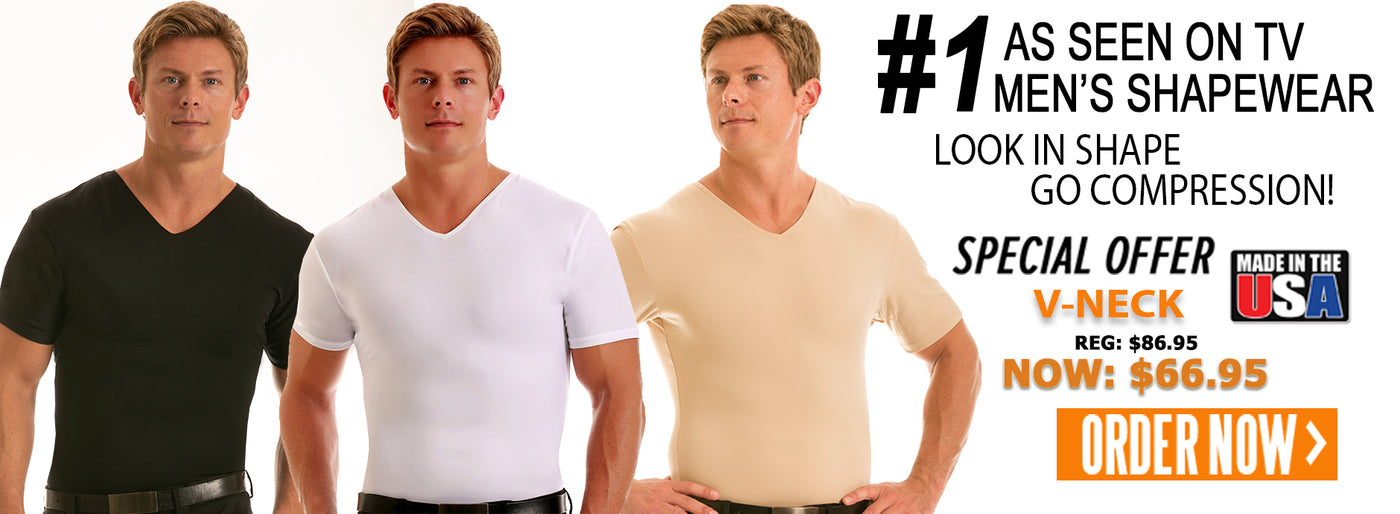 Insta Slim Slimming T-Shirt TV Spot, 'Just for Men' 